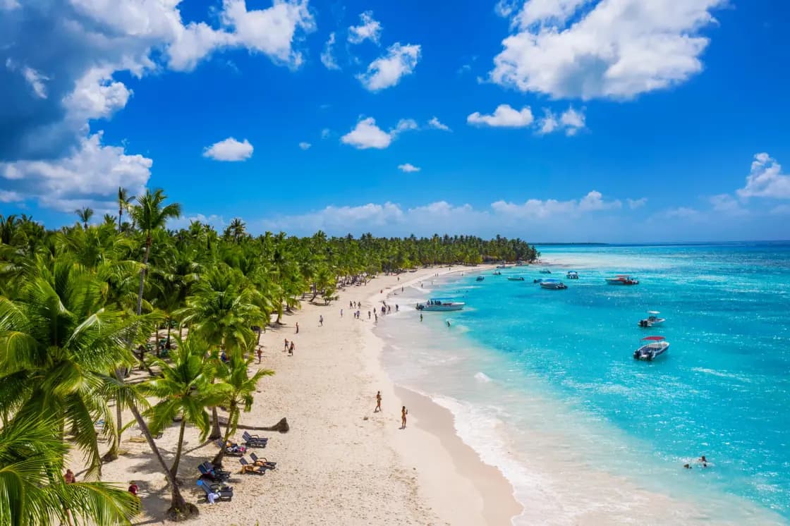 Beach in Bayahíbe, Dominican Republic